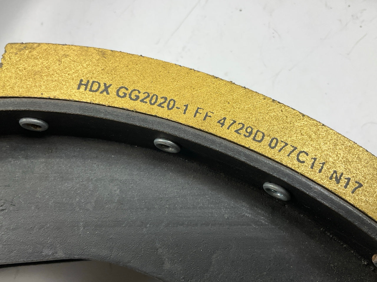 Relined Haldex GG4729DQG #4729 Front Brake Shoes 15''x4'', 23000 Lbs (23K Lbs)
