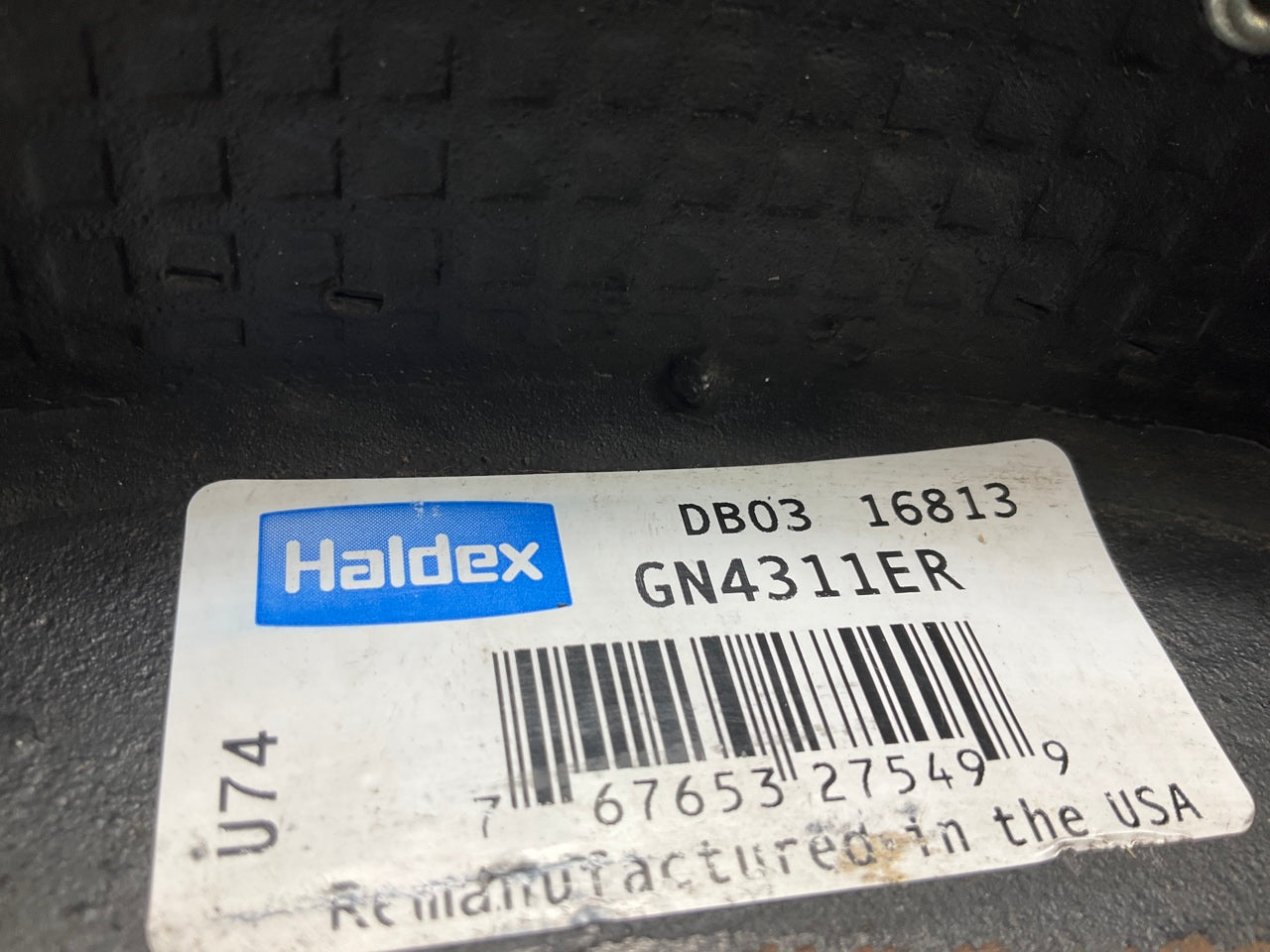 2 RELINED Haldex GN4311ER 4311E Brake Shoes 16-1/2''x7'', 20,000 Lbs, W/O Hardware
