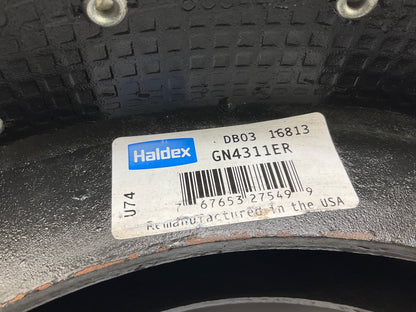 RELINED Haldex GN4311ER 4311E Brake Shoe 16-1/2''x7'', 20,000 Lbs, W/O Hardware
