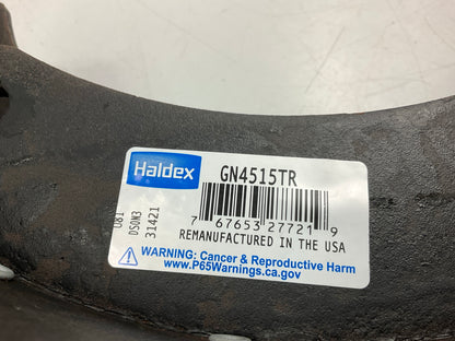 Relined Haldex GN4515TG 4515 16-1/2''x7'' Brake Shoes Meritor ''P'', 20,000 Lbs
