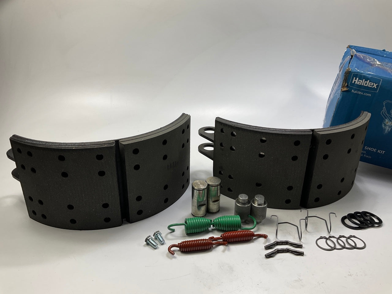 Relined Haldex GN4515TG 4515 16-1/2''x7'' Brake Shoes Meritor ''P'', 20,000 Lbs