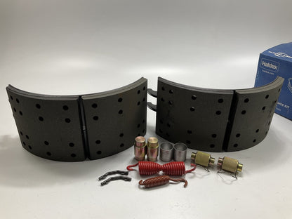 Relined Haldex GN4515X3G Rear Brake Shoes Fruehauf ''XEM3'', 20000 Lbs, 16-1/2''x7''