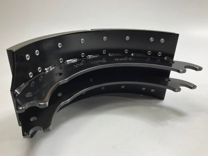 Relined Haldex GN4515X3G Rear Brake Shoes Fruehauf ''XEM3'', 20000 Lbs, 16-1/2''x7''
