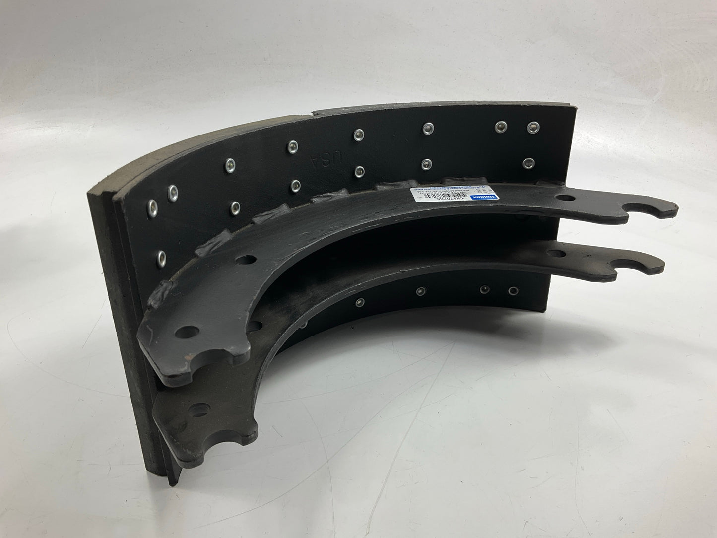 (2) RELINED Haldex GN4707QR Brake Shoe For 16-1/2'' X 7'' Meritor ''Q'' Plus, 20K