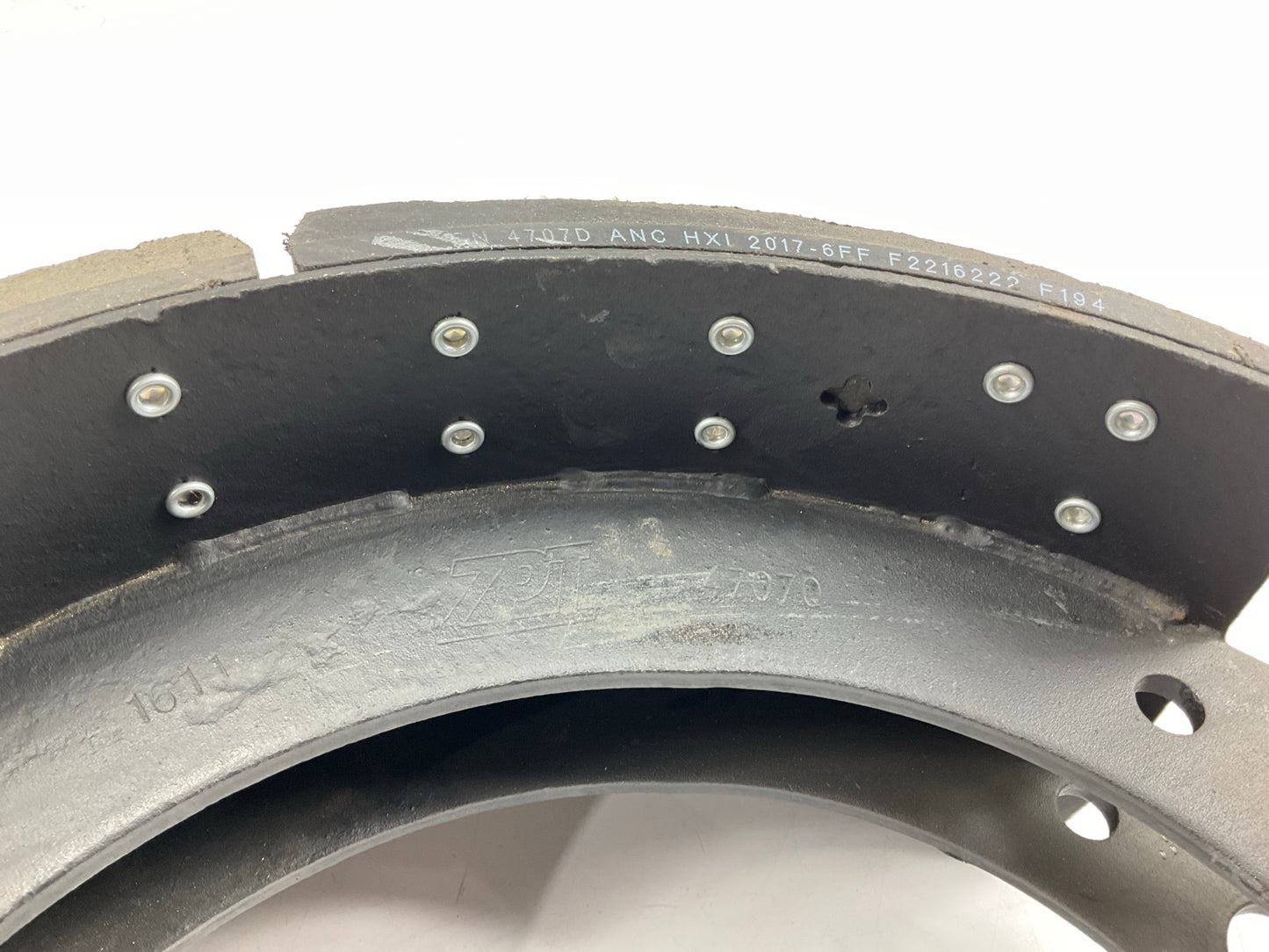 RELINED Haldex GN4707QR Brake Shoe For 16-1/2'' X 7'' Meritor ''Q'' Plus, 20K
