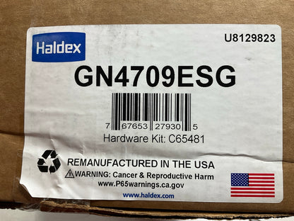Relined Haldex GN4709ESG 4709E Rear Brake Shoes 16-1/2x7, 20,000 Lbs (20K Lbs)