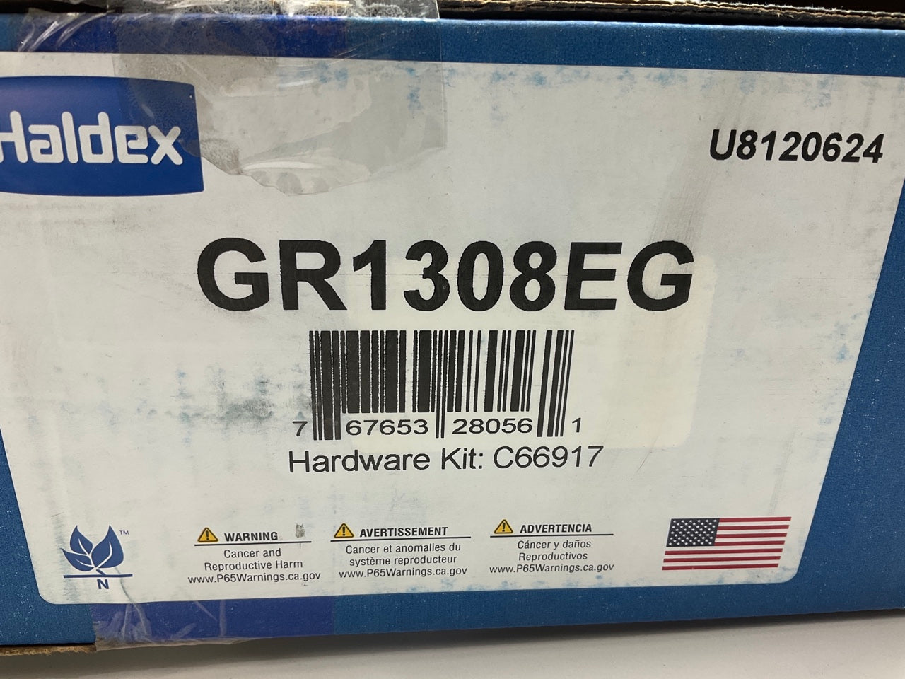 RELINED Haldex GR1308EG Front Brake Shoes 15''x4'', 1308E, 20000 Lbs (20K Lbs)