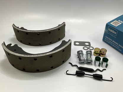Relined Haldex GR1308QG Front Brake Shoes 15''x4'' Rockwell ''Q'' 1308Q, 20K Lbs