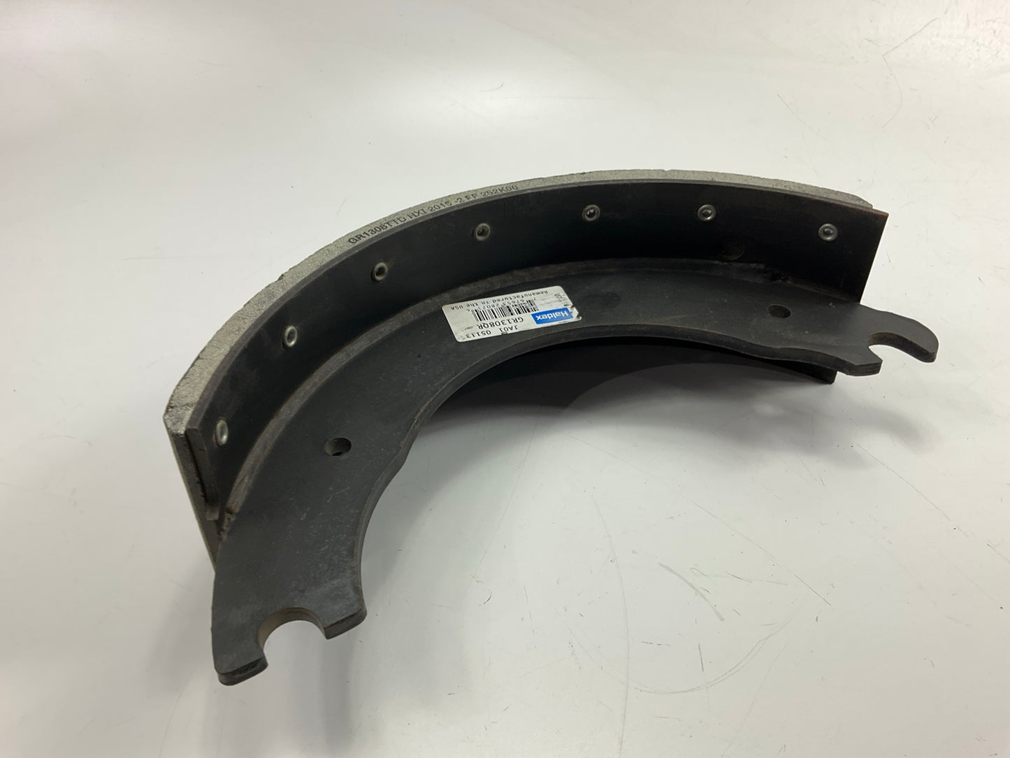 RELINED Haldex GR1308QR Drum Brake Shoe 15'' X 4'' Meritor ''Q'' Early Style, 20K