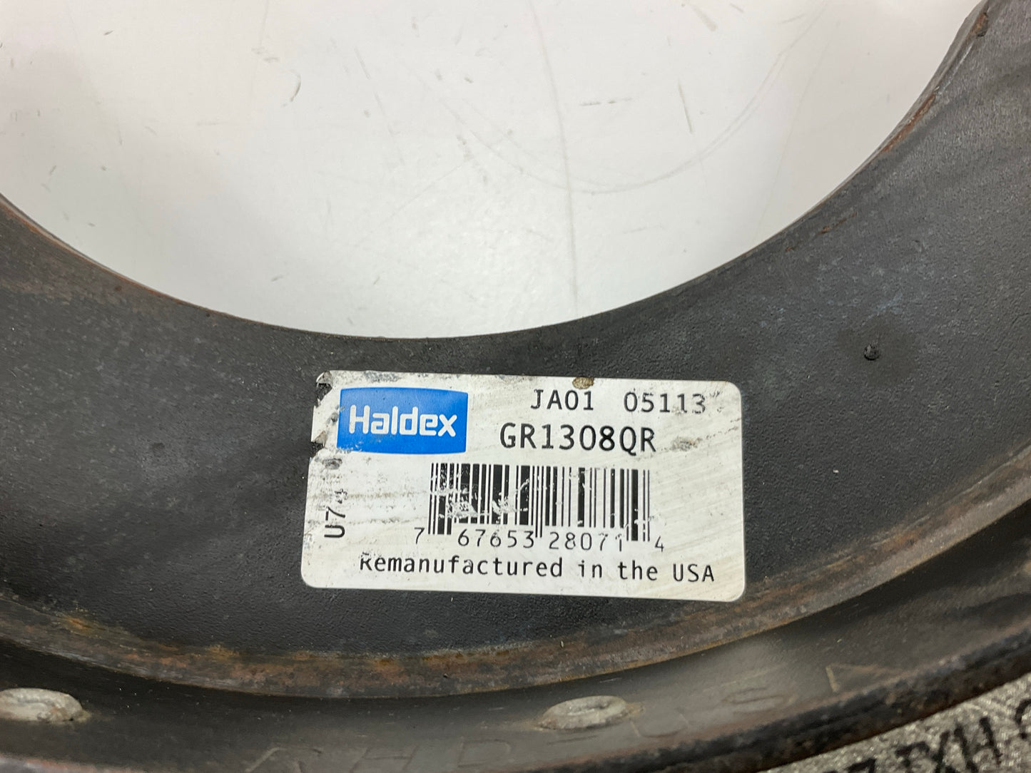RELINED Haldex GR1308QR Drum Brake Shoe 15'' X 4'' Meritor ''Q'' Early Style, 20K