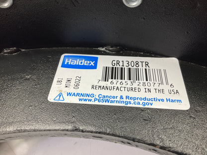 Relined Haldex GR1308TR Front Brake Shoe 15'' X 4'', 1308, 20,000 Lbs (20K Lbs)