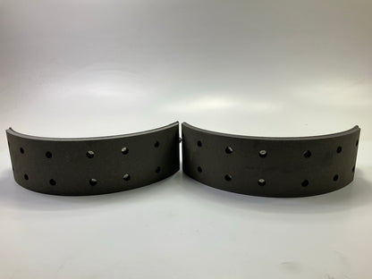 (2) Haldex GR1443ER # 1443E Relined Brake Shoes 15''x4'' Eaton ''ES'',  20,000 Lbs.