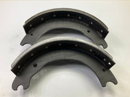 (2) Haldex GR1443ER # 1443E Relined Brake Shoes 15''x4'' Eaton ''ES'',  20,000 Lbs.