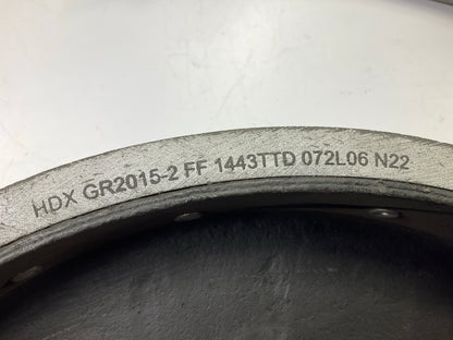 (2) Haldex GR1443ER # 1443E Relined Brake Shoes 15''x4'' Eaton ''ES'',  20,000 Lbs.