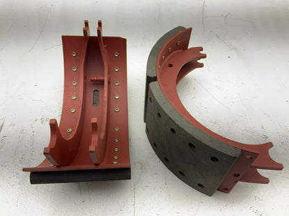 Relined Haldex GR4317EG Drum Brake Shoes For Eaton 16-1/2'' X 6'' EB Low Mount 23K