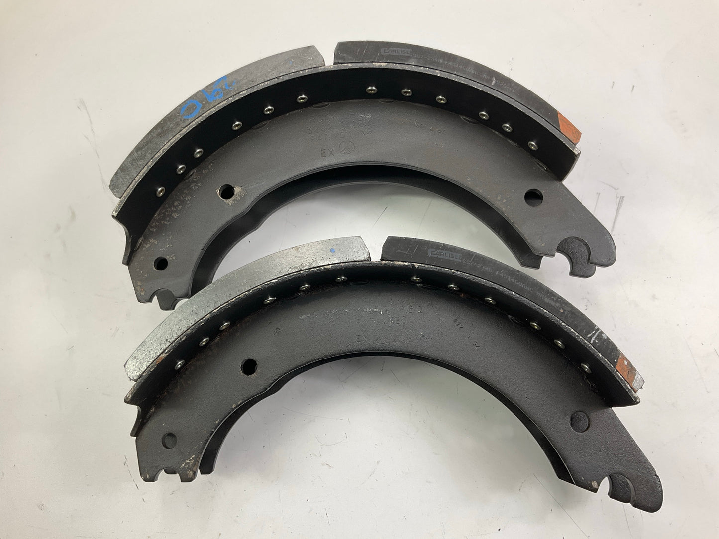Relined Haldex GR4514QG Brake Shoes Kit 23,000 Lbs 16-1/2'' Meritor ''Q'' 4514