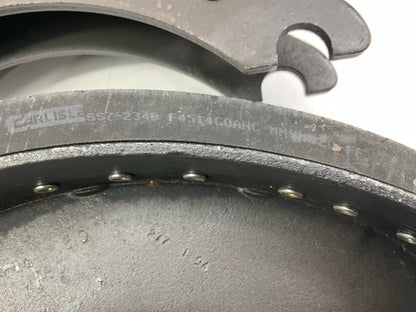 Relined Haldex GR4514QG Brake Shoes Kit 23,000 Lbs 16-1/2'' Meritor ''Q'' 4514