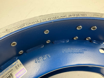 Relined Haldex GR4515X3G Brake Shoe Kit For 16-1/2''x7'' Fruehauf ''XEM3'', 20K Lbs