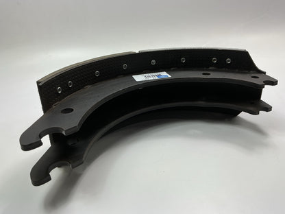 Relined Haldex GR4524QG #4524 Brake Shoes 16-1/2'' X 5, 23k Lbs 16.5'' Meritor ''Q''