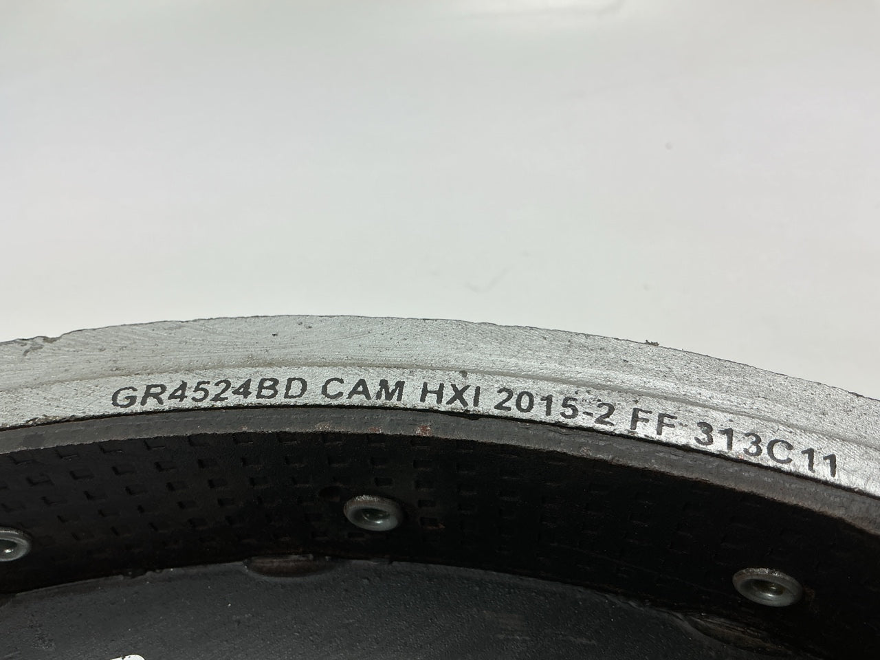 Relined Haldex GR4524QG #4524 Brake Shoes 16-1/2'' X 5, 23k Lbs 16.5'' Meritor ''Q''