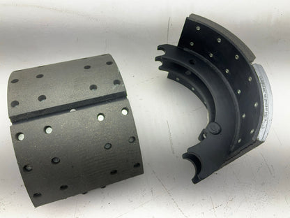 Relined Haldex GR4591EG Brake Shoes 12-1/4''x7-1/2'' Eaton FTL And SA, 23000 LBS