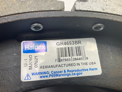 Relined HALDEX GR4693BG Drum Brake Shoe Kit 15''x4'' Brake Shoes 4693, 20,000 Lbs