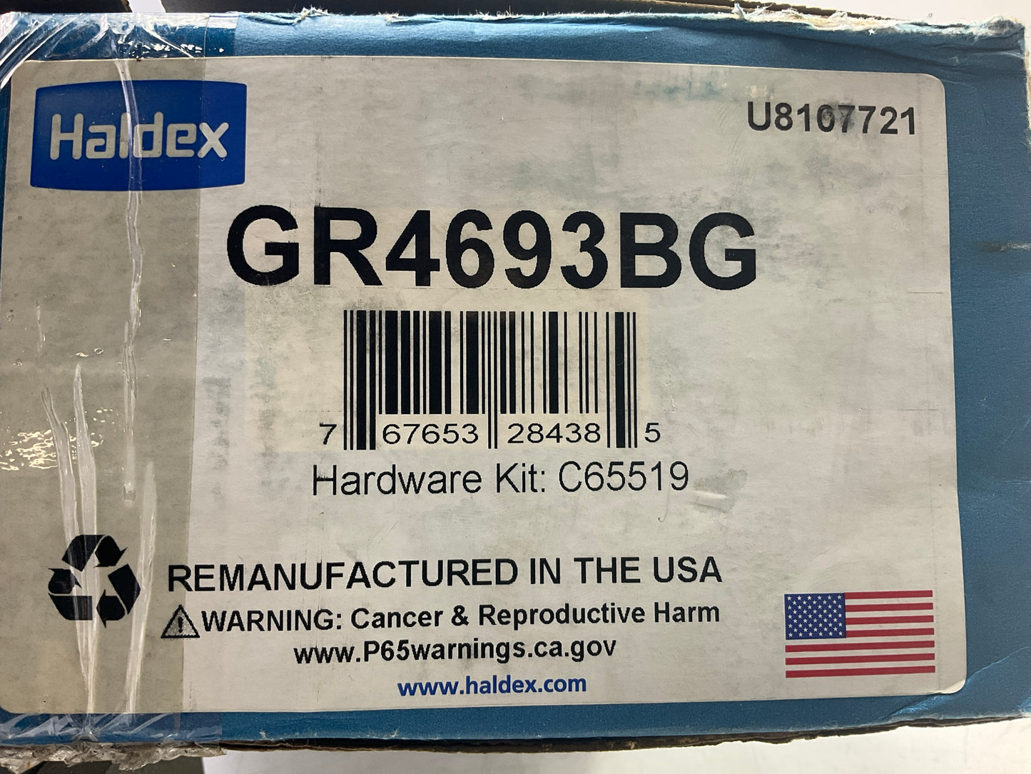 Relined HALDEX GR4693BG Drum Brake Shoe Kit 15''x4'' Brake Shoes 4693, 20,000 Lbs