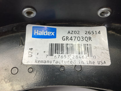 (2) RELINED Haldex GR4703QR Drum Brake Shoes For 15'' X 5'' Meritor ''Q'' Plus, 20K