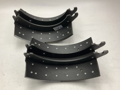 Relined Haldex GR4711QG Rear Brake Shoes 16-1/2''x8-5/8'', 4711Q, 20,000 Lbs 20K