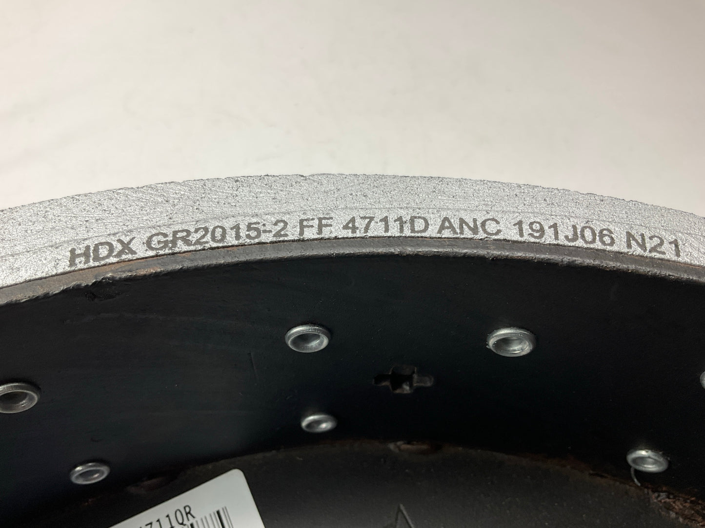 Relined Haldex GR4711QG Rear Brake Shoes 16-1/2''x8-5/8'', 4711Q, 20,000 Lbs 20K