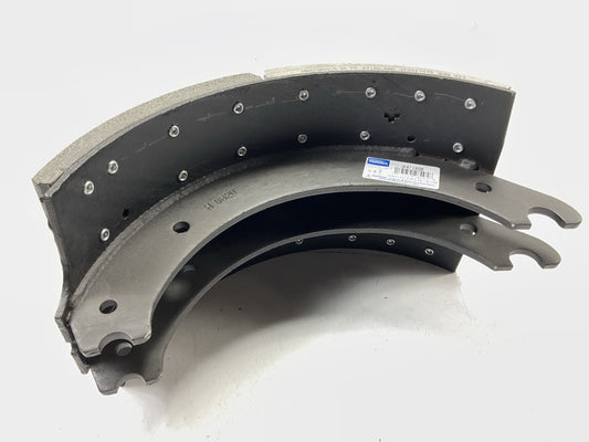 RELINED Haldex GR4718QG Drum Brake Shoes 16-1/2'' X 8'' For Meritor ''Q'' Plus, 20K