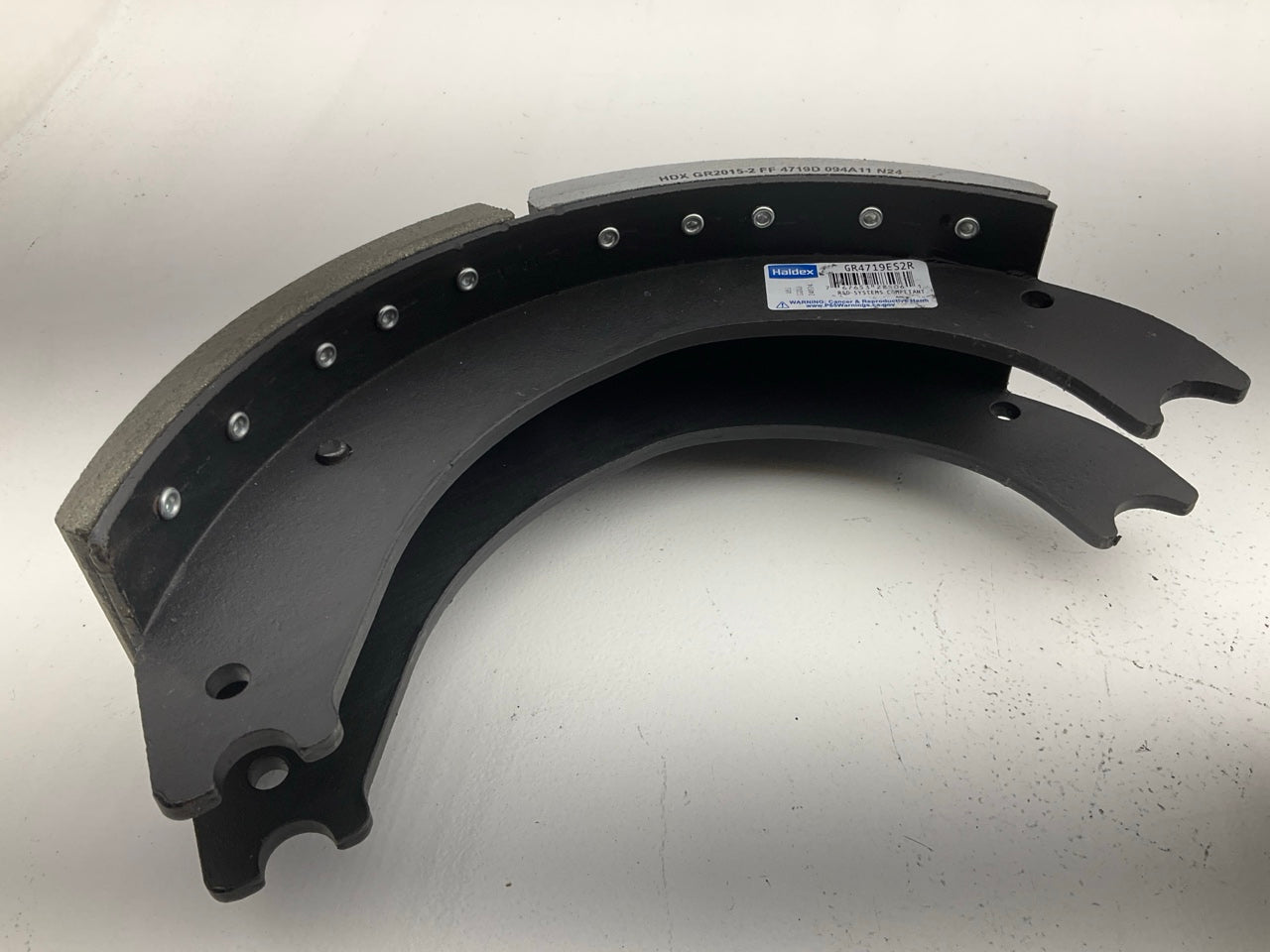 RELINED Haldex GR4719ES2G Drum Brake Shoes For Eaton 16-1/2'' X 5'' ESII, 20K