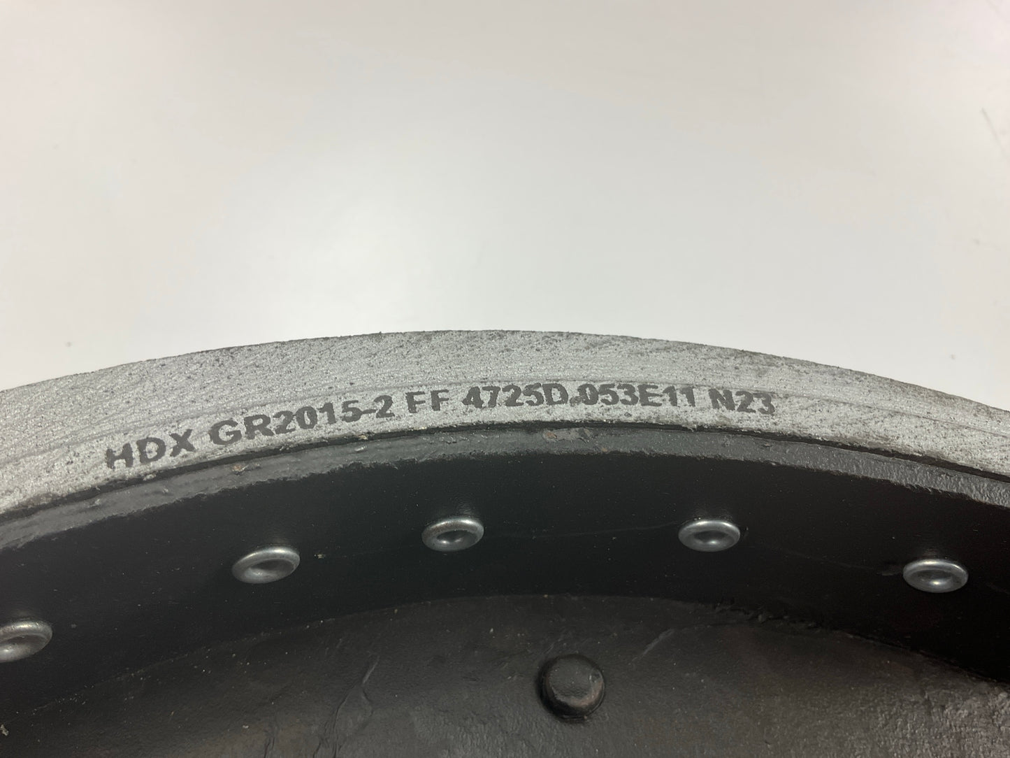 Relined Haldex GR4725ES2G Front Brake Shoes 16.5''x6'' # 4725,  20000 Lbs 20k Lbs
