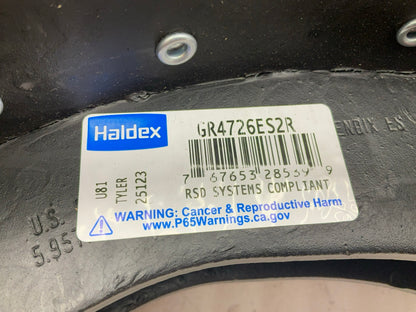 Relined Haldex GR4726ES2R Brake Shoe 16-1/2'' X 8-5/8'', 20000 Lbs  Eaton ESII ES2