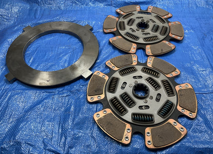 Haldex HN10893551H Torque-Force Clutch Kit Eaton-Spicer 15.5'' 2'' Shaft 10 Spline