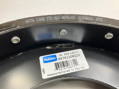 RELINED. Haldex HV761308Q2G Rear Brake Shoes 15''X4'', 1308Q, 12,000 Lbs (12K Lbs)