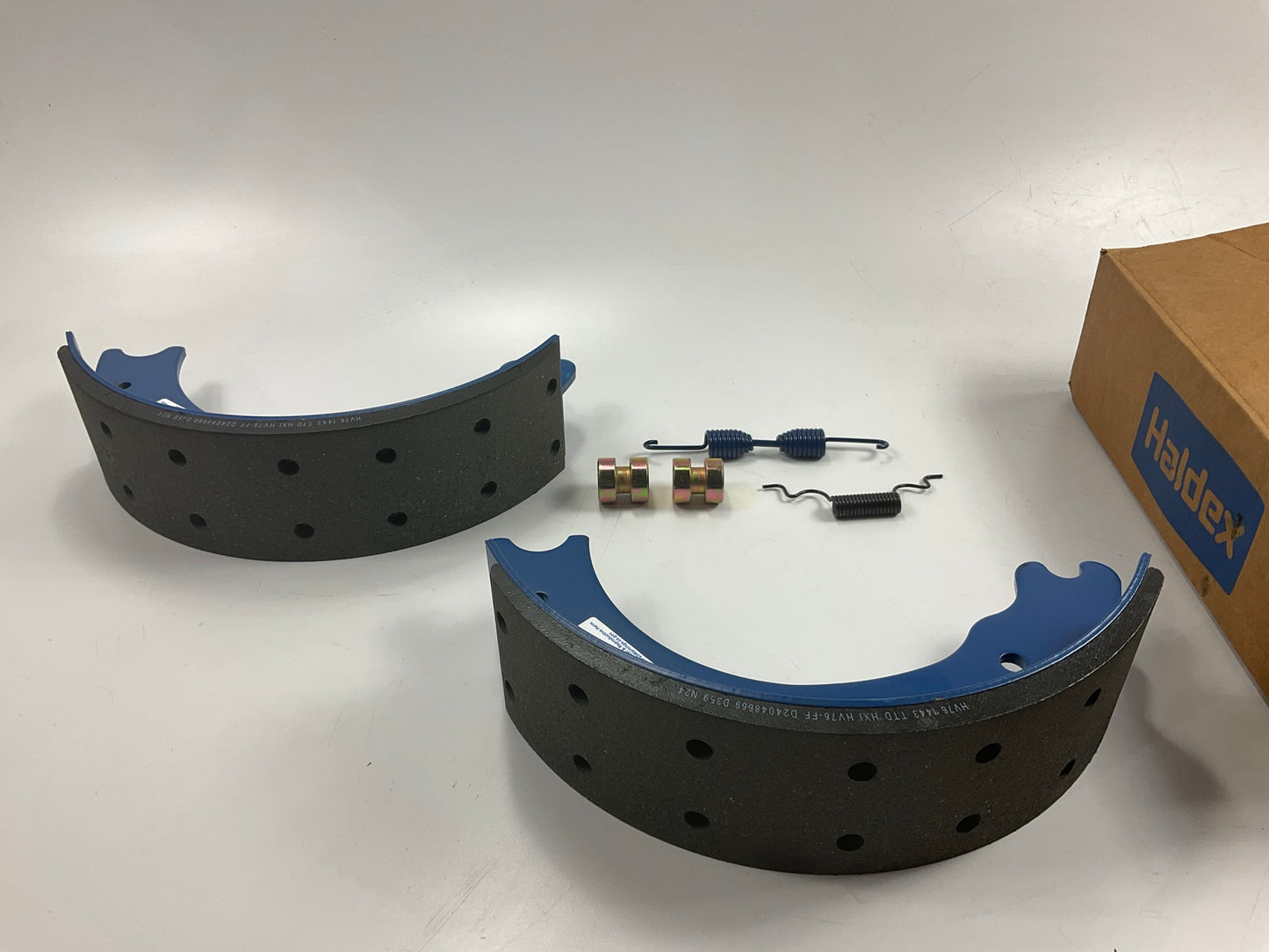 RELINED Haldex HV761443EJ 15''x4'' Brake Shoes For Eaton ''ES'' 1443E, 12000 Lbs