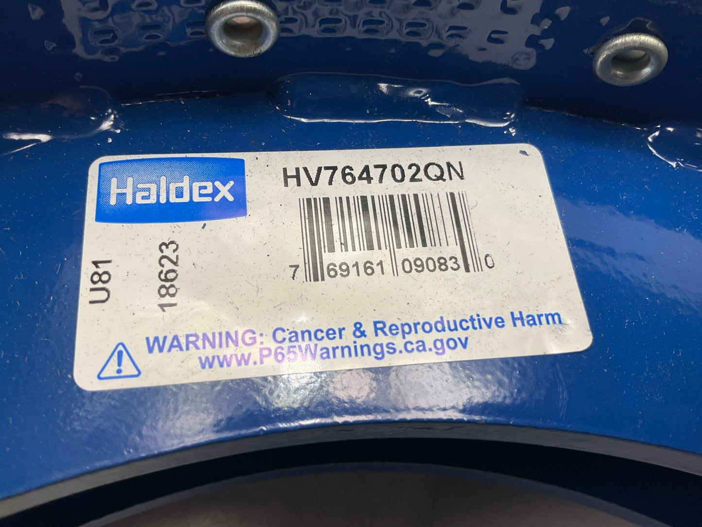 RELINED Haldex HV764702QJ Drum Brake Shoes, 15'' X 4'' Meritor ''Q'' Plus, 23K