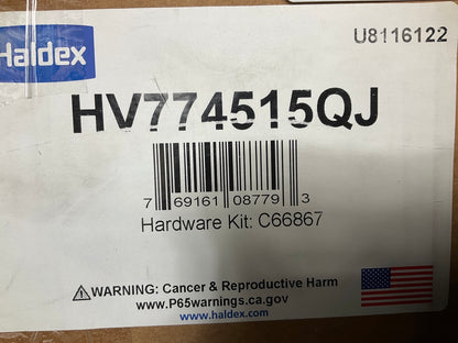 NEW Haldex HV774515QJ Rear Brake Shoes - 16-1/2''x7'', 4515Q, 20,000 Lbs (20K Lbs)