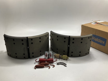 Relined Haldex HV774707QG 4707 Brake Shoes  16-1/2'' Meritor ''Q'' Plus, 20,000 Lbs