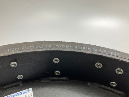 Relined Haldex HV774707QG 4707 Brake Shoes  16-1/2'' Meritor ''Q'' Plus, 20,000 Lbs