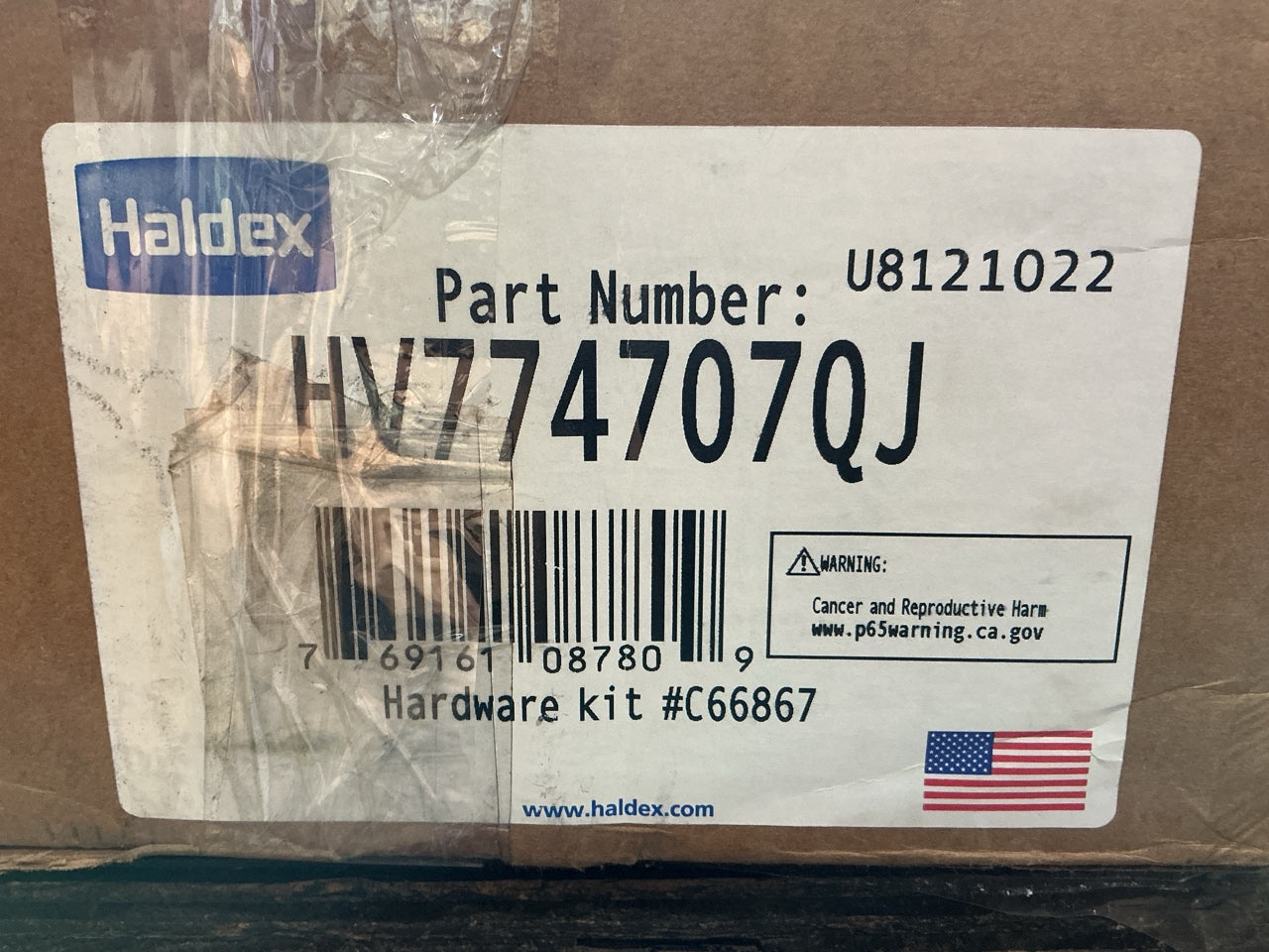 Haldex HV774707QJ 4707Q Brake Shoes 20k LBS 16.5'' Meritor ''Q'' Plus W/ Hardware