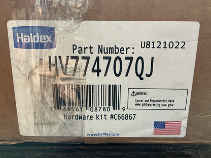 Haldex HV774707QJ 4707Q Brake Shoes 20k LBS 16.5'' Meritor ''Q'' Plus W/ Hardware
