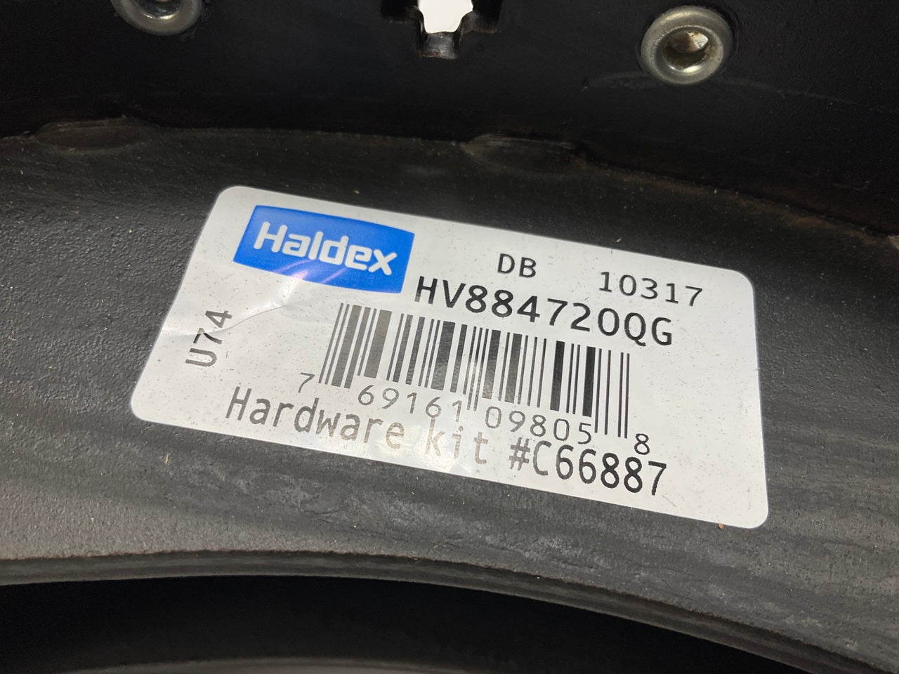 RELINED Haldex HV884720QG Brake Shoes 16-1/2''x5'', 4720Q, 23,000 Lbs (23K Lbs)
