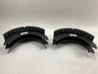 Relined Haldex HV884725ES2G # 4725 Brake Shoes 16-1/2'' Eaton ''ESII'', 23,000 Lbs
