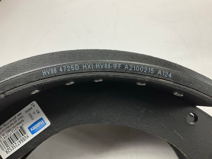 Relined Haldex HV884725ES2G # 4725 Brake Shoes 16-1/2'' Eaton ''ESII'', 23,000 Lbs