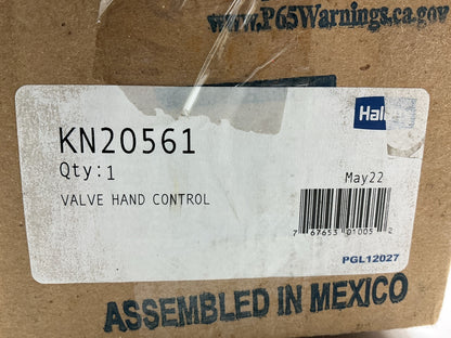 Haldex KN20561 Hand Operated Trailer Brake Control Valve 1/4'' NPT, N30161AH