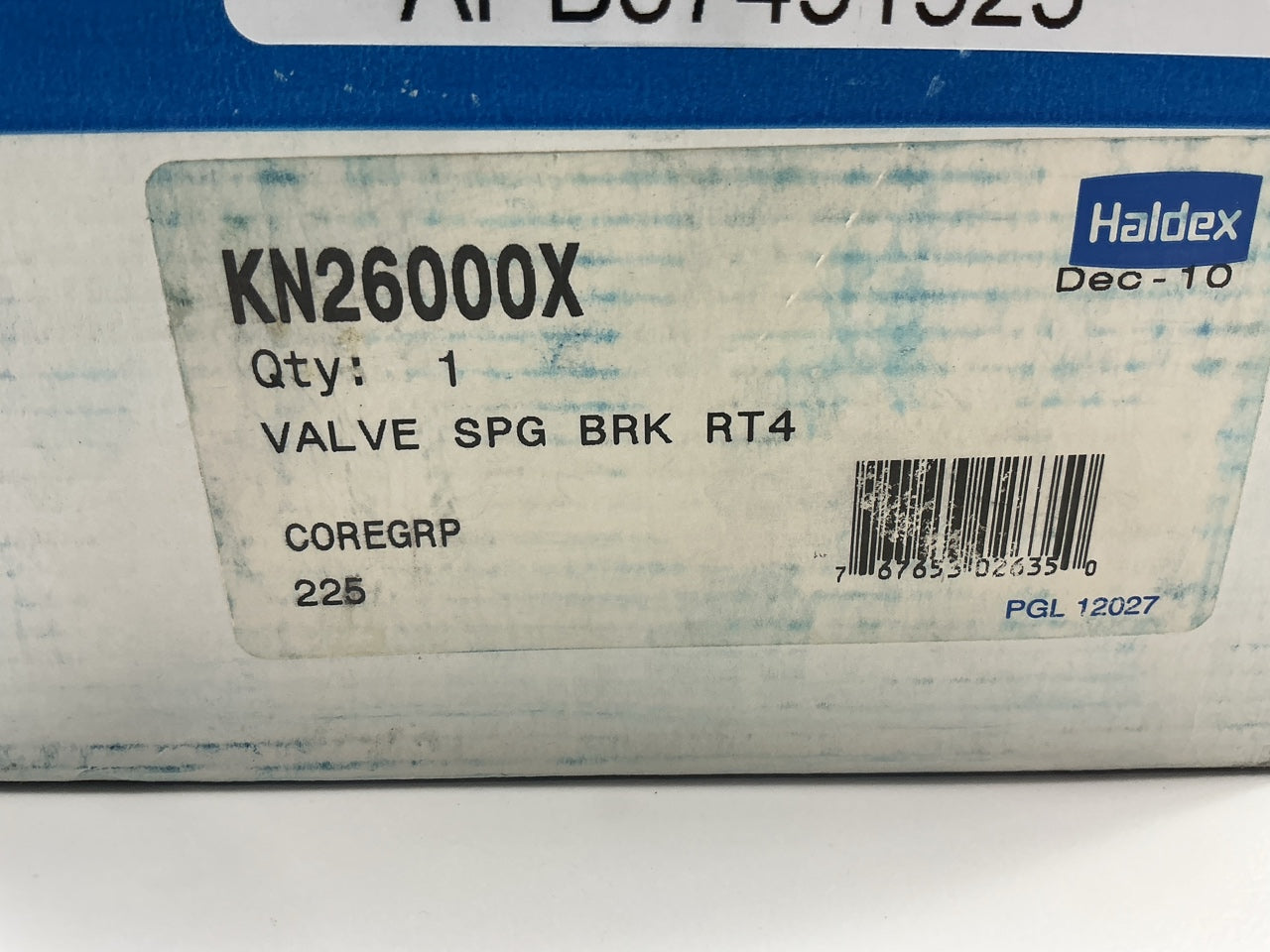 REMAN. Haldex KN26000X RT4 Multi-Function Trailer Valve