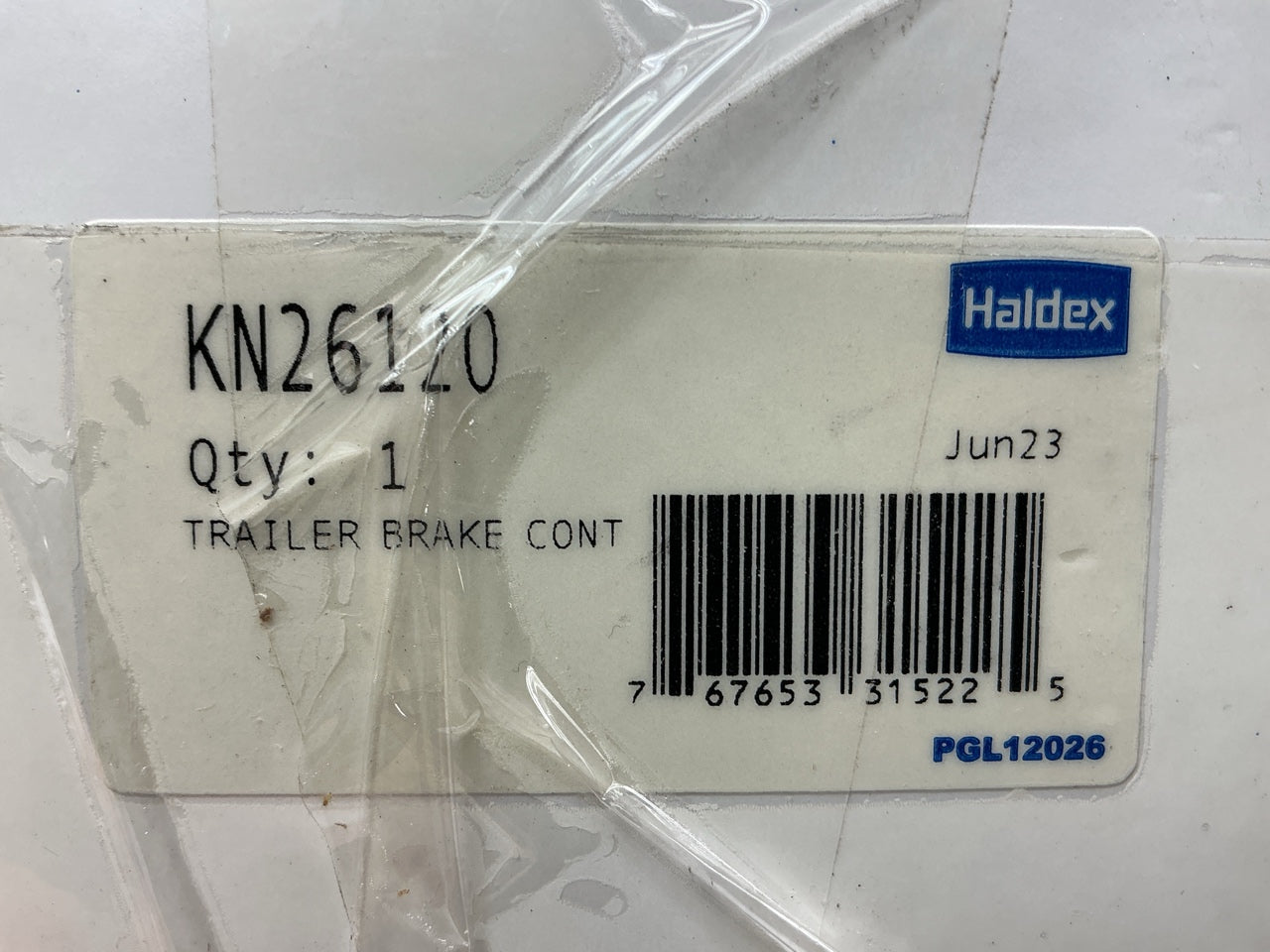 Haldex KN26120 Trailer Brake Control Valve, 3/8'' Ports 26120