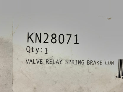 REMAN. Haldex KN28071 Air Brake Relay Valve With Anti-Compounding - N30100AD